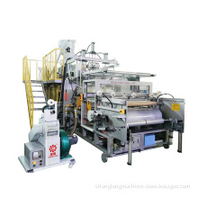 1000mm Three-Layer/ Five-Layer Automatic Co-Extrusion Cast Film Machine